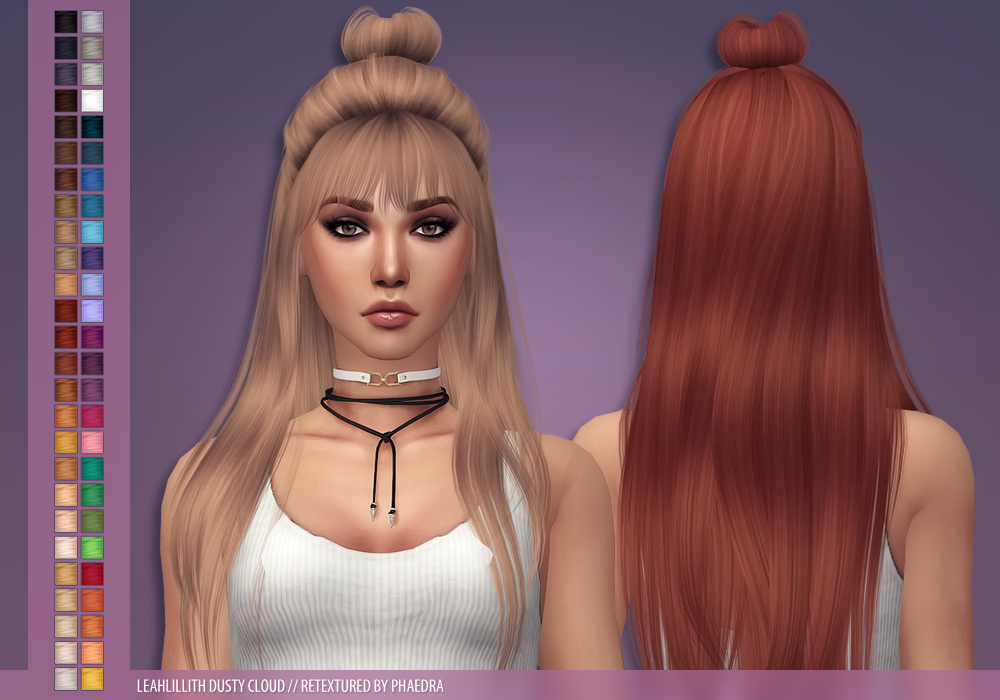 custom hair color sims 4